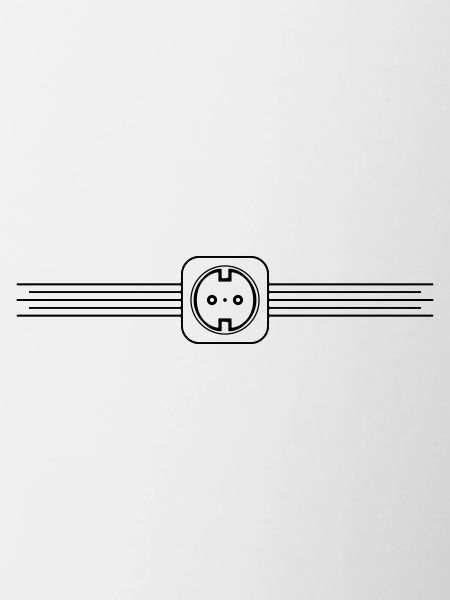 Steckdose Element Symbol