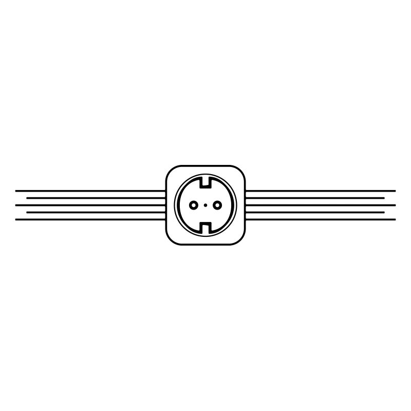 Steckdose Element Symbol