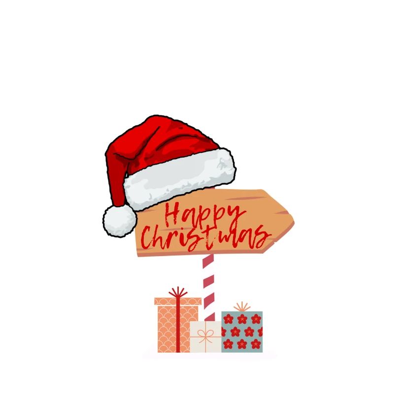 Signe sucré « Joyeux Noël »