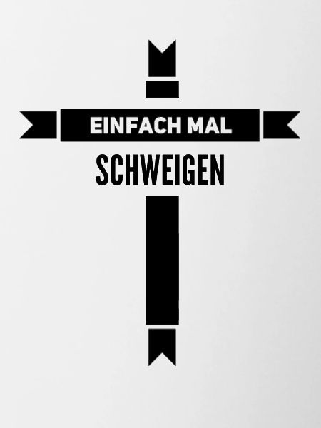 Einfach mal schweigen