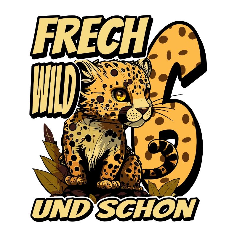6. Kindergeburtstags Party Leopard Wild und Frech