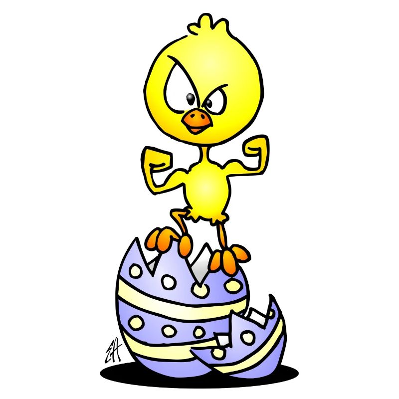 Bold Chick on Eggshells T-Shirt