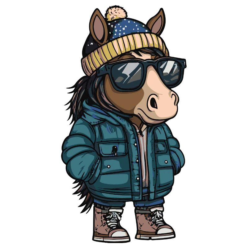 Cheval Hiver