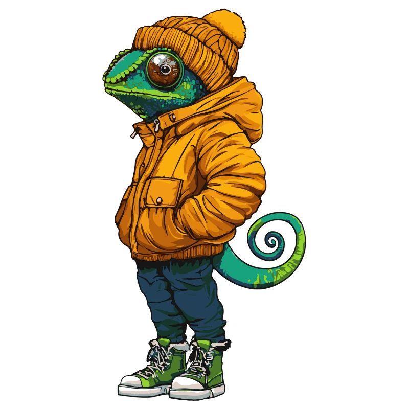 Caméléon Mode Hiver