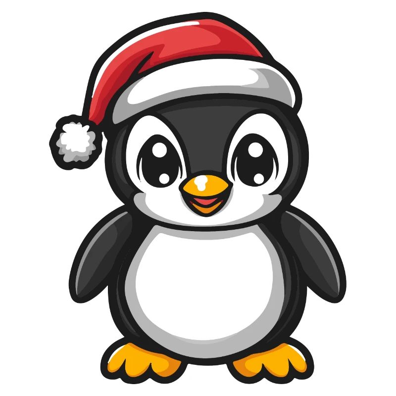 Penguin Christmas Cute