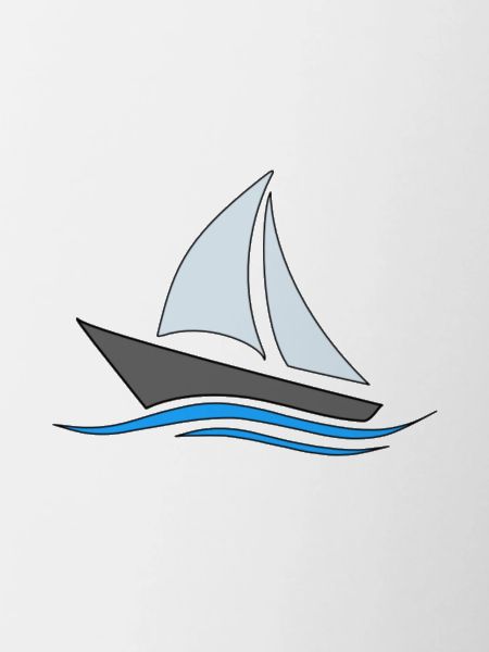 Ship on the high seas