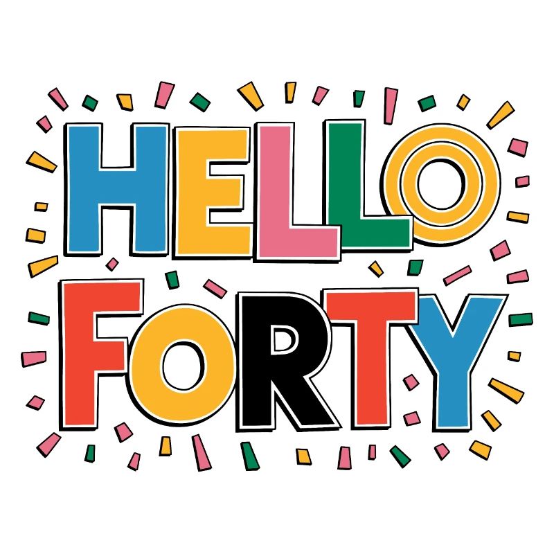 Hallo Vierzig