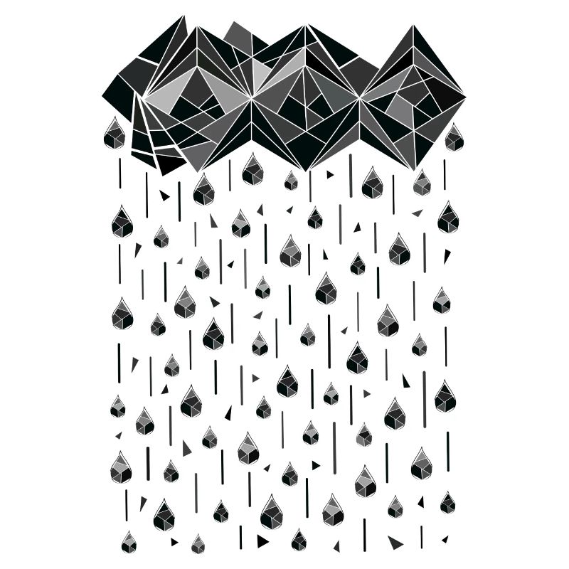 Geometric rain