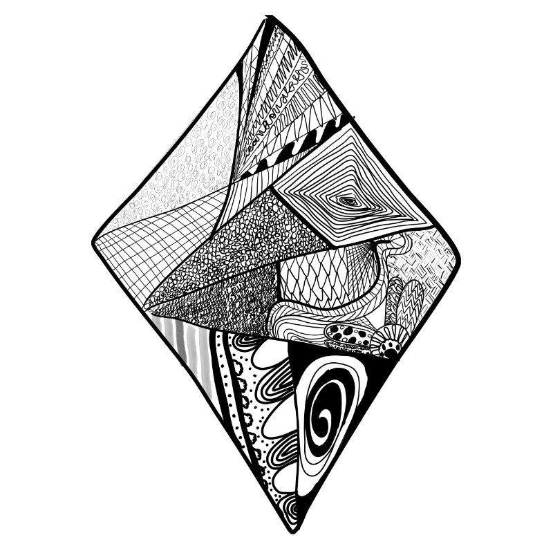 Diamond doodle