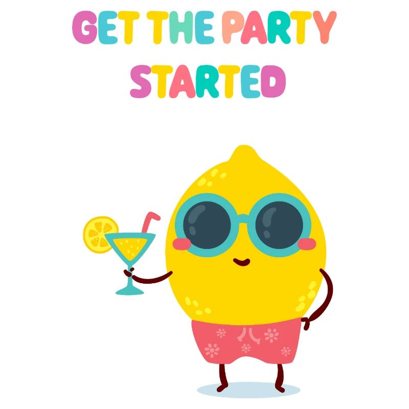 Funny Lemon - Party Lemon - Gift Idea