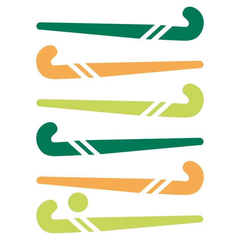 Hockeyschläger bunt