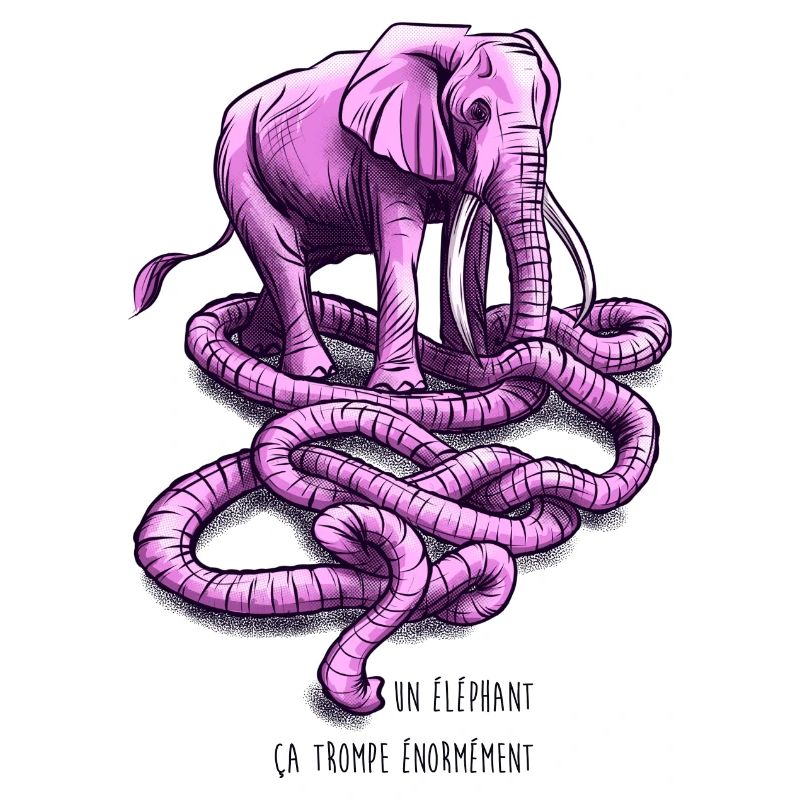 Un éléphant ça trompe