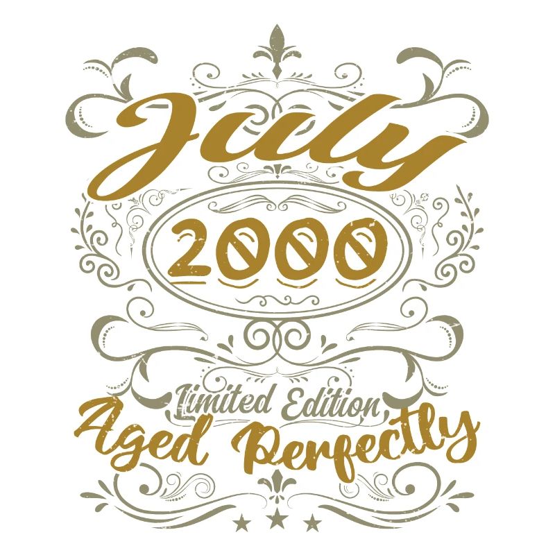 July 2000 Birthday July 2000 Gift 2000