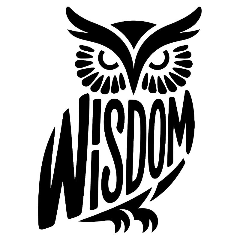 Wisdom Owl - Cool Religion Design