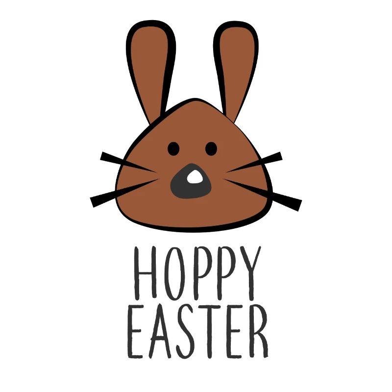 Hoppy Easter Cute Easter Bunny
