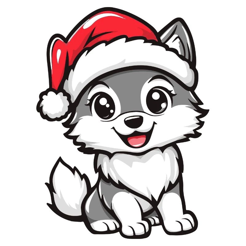 Loup Noël Mignon