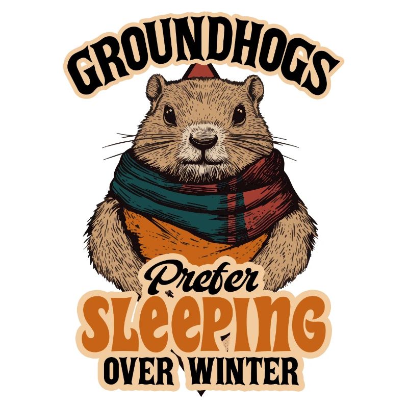 Groundhogs Prefer Sleeping Over Winter Funny