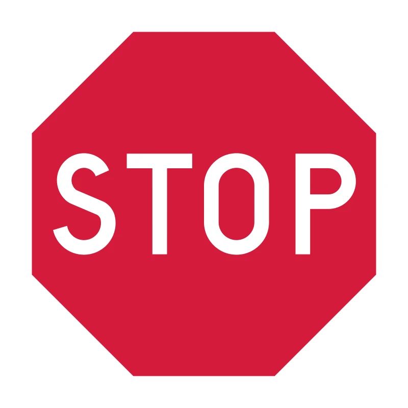 Panneau stop