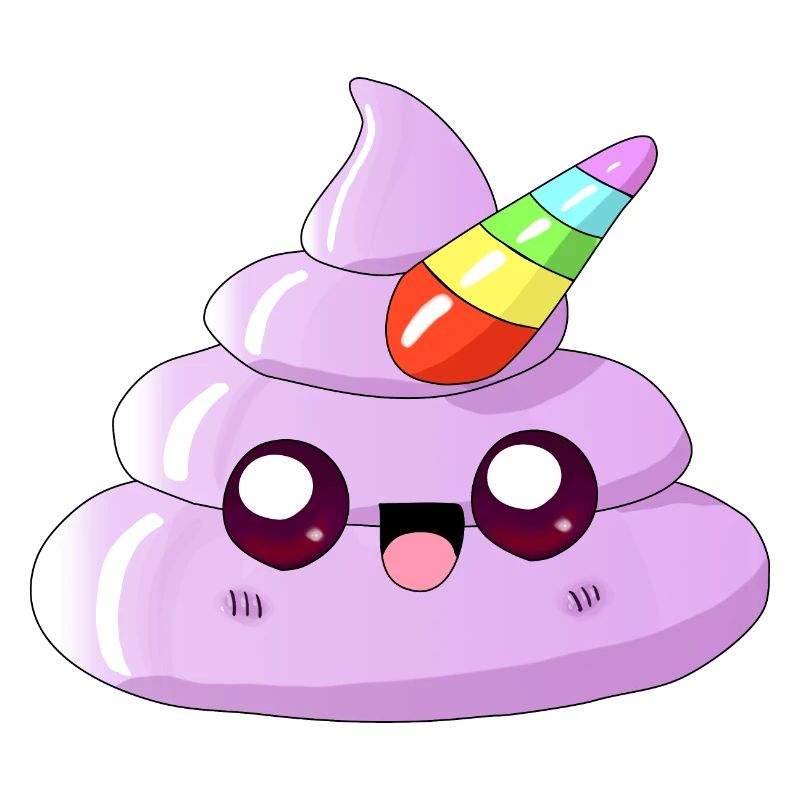 Licorne caca