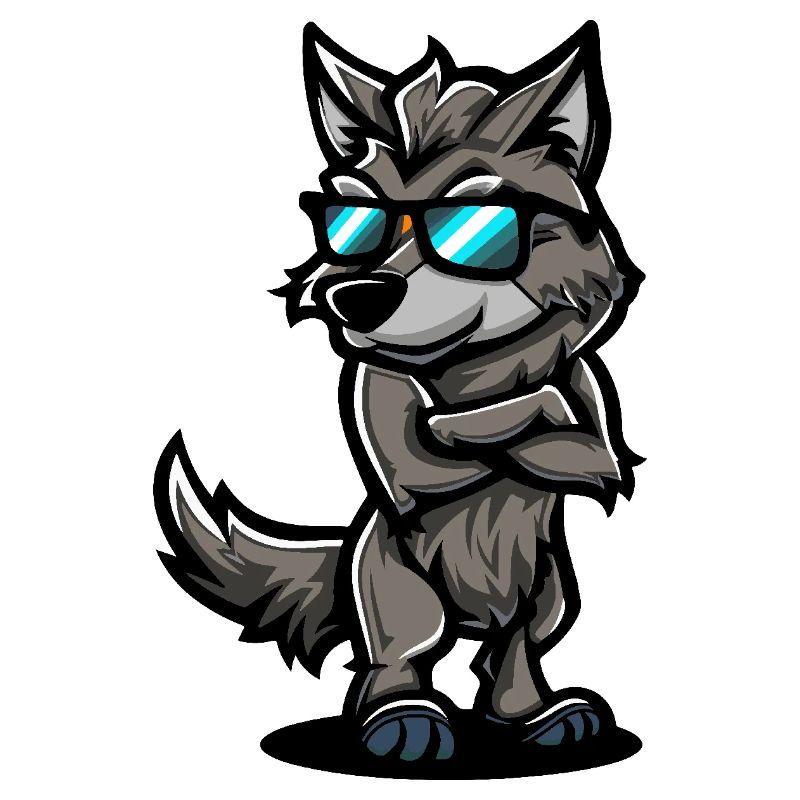 Wolf Cool Comic