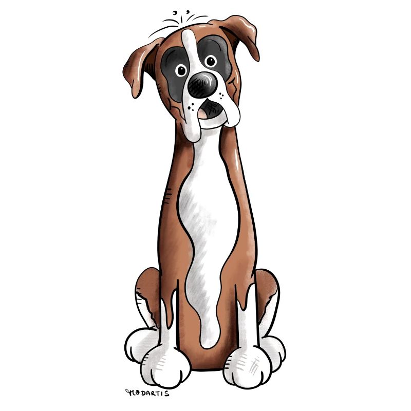 Funny Deutscher Boxer
