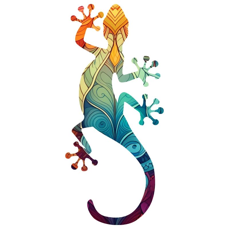 Mandala Gecko