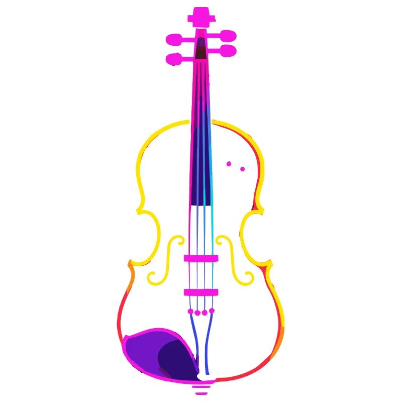 Violon Lineart