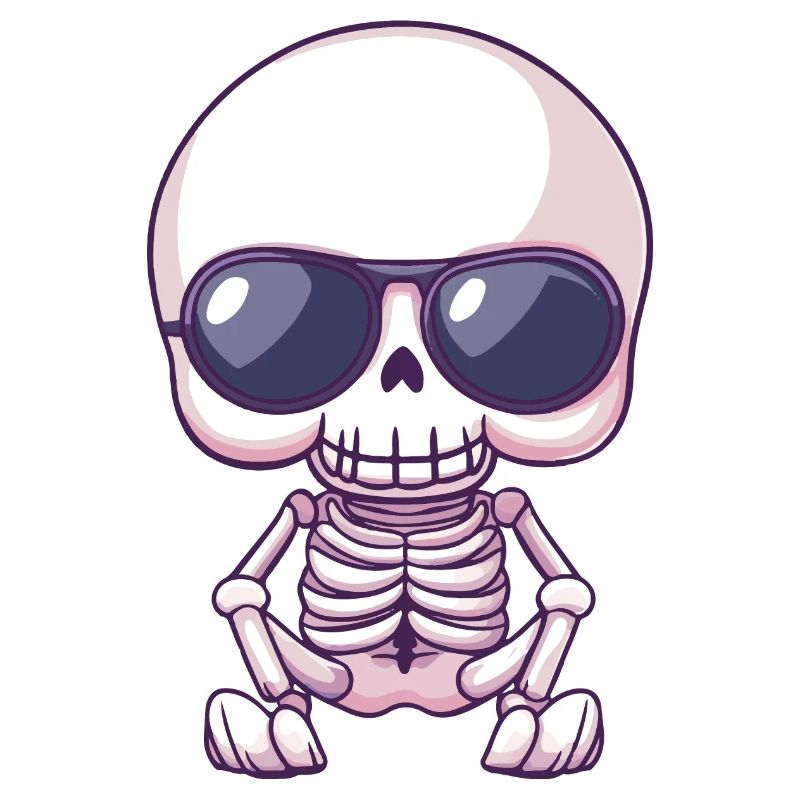 Zombie Halloween Squelette Cool
