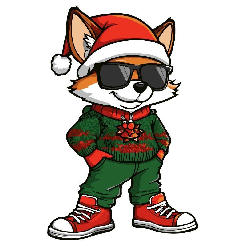 Fox Christmas X-Mas