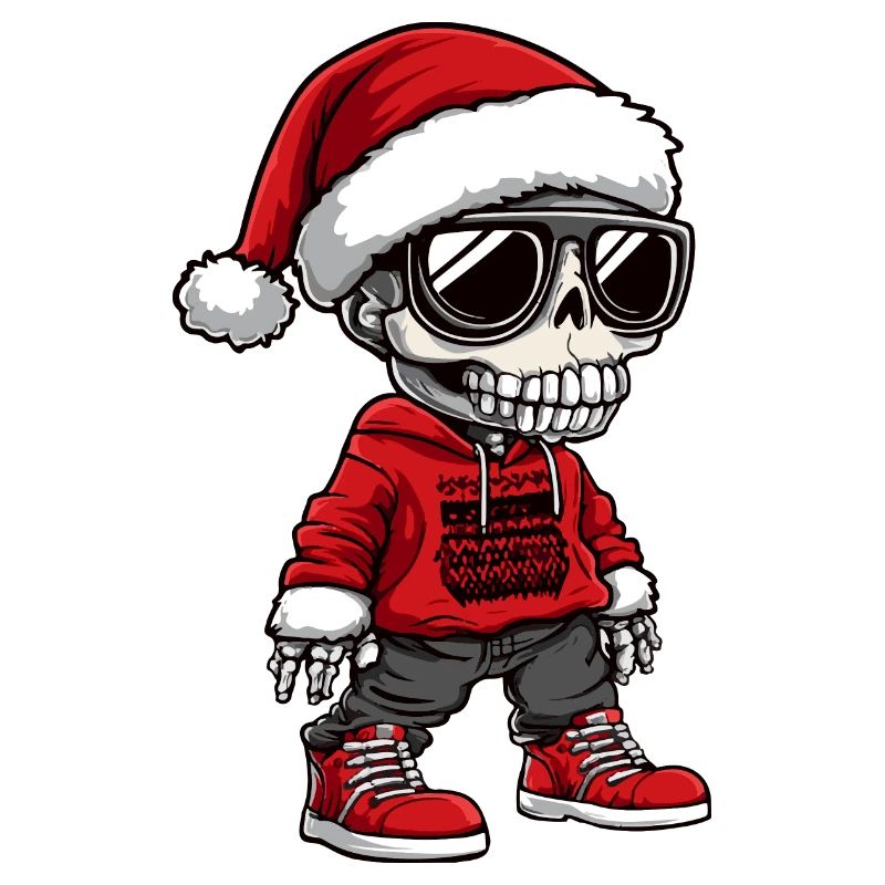 Skeleton Christmas X-Mas
