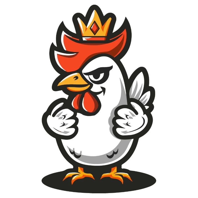 Chicken Comic Crown