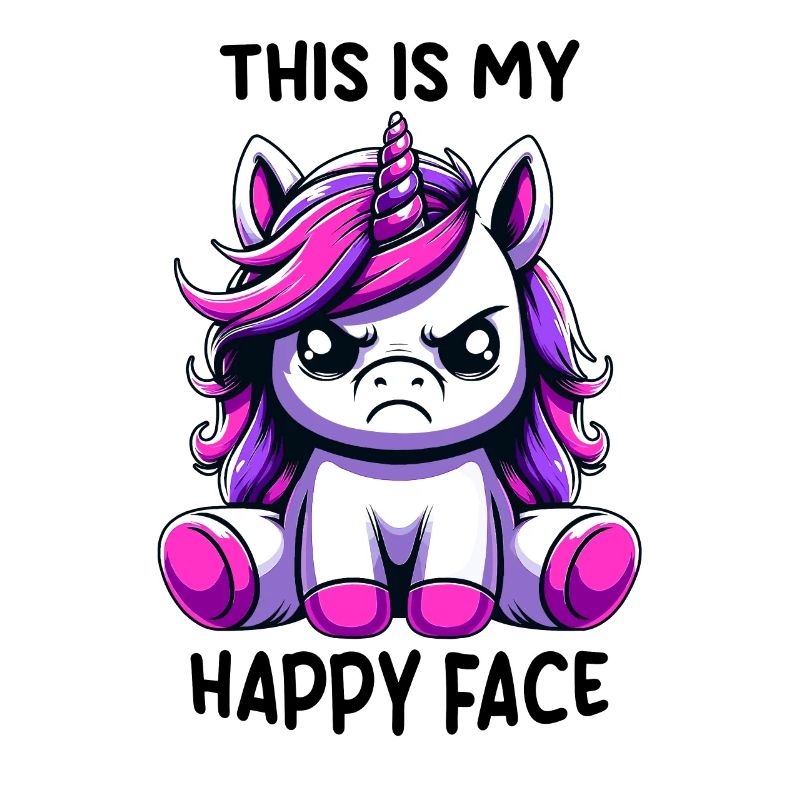 C’est mon visage heureux