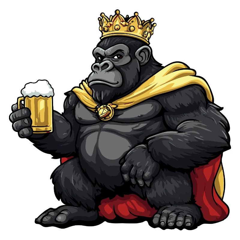 Gorilla Beer Funny