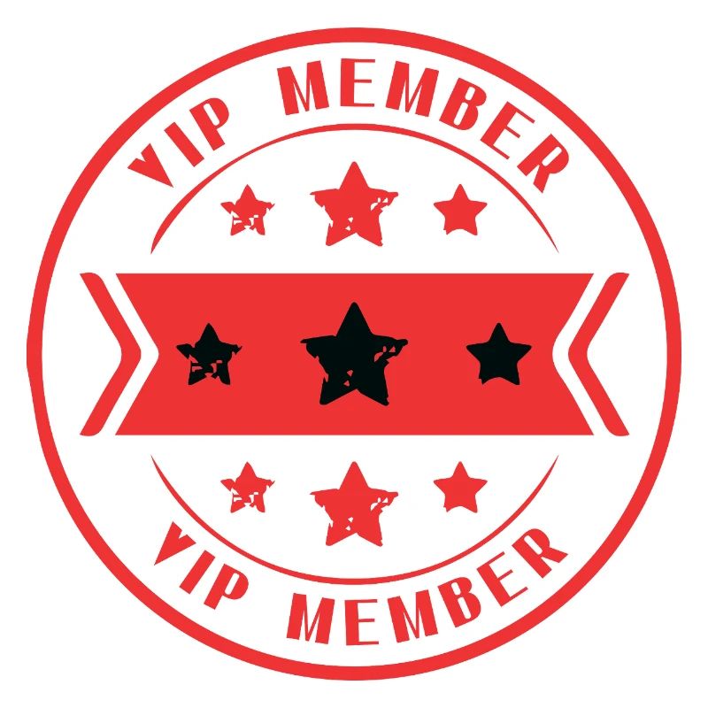 Vip Member Stamp