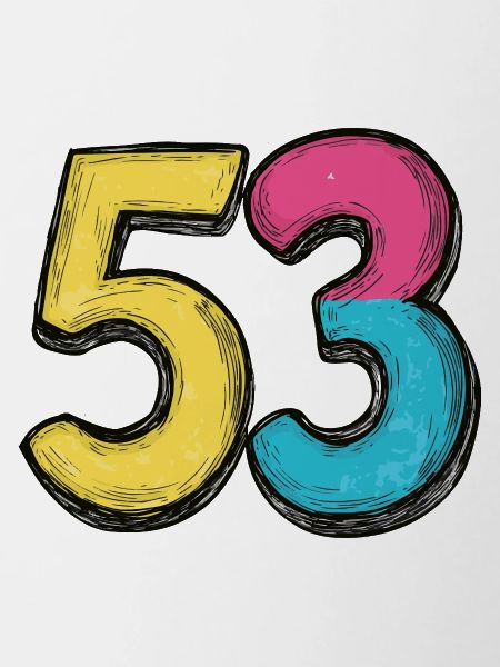 53 Number Symbol