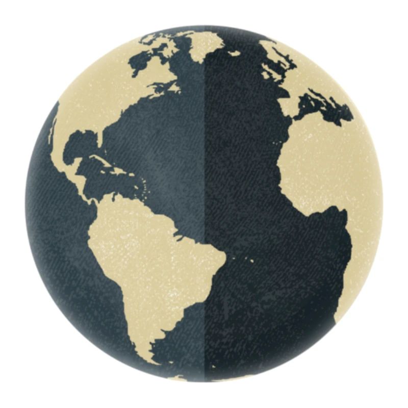 Monde globe terrestre