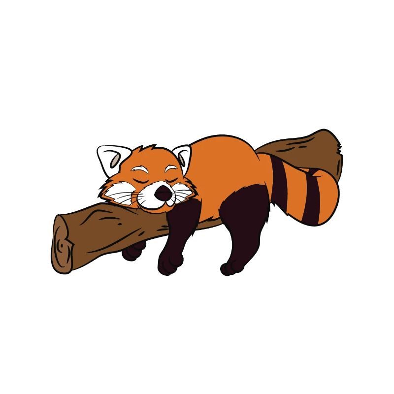 Lazy Red Panda To Do List Nothing