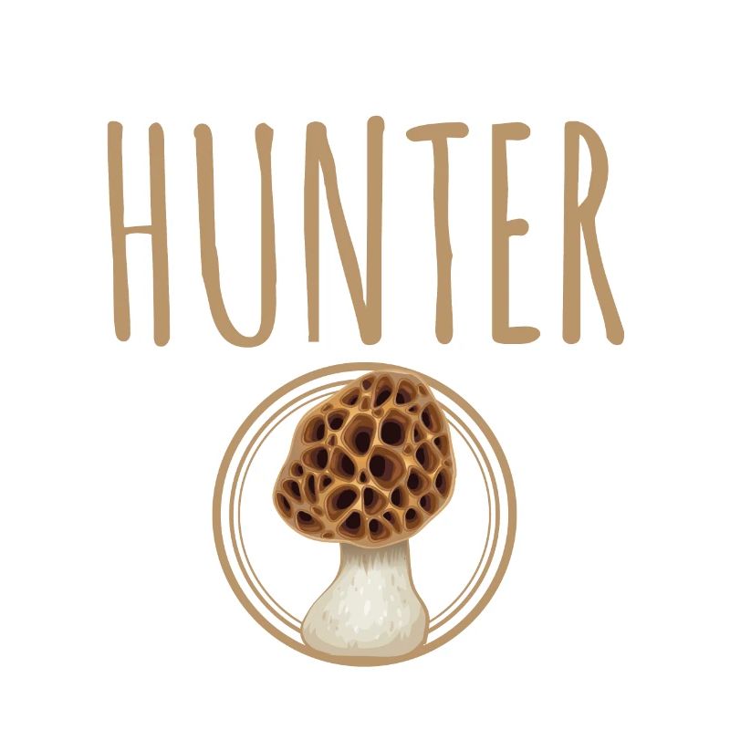 Chasseur de champignons aux morilles