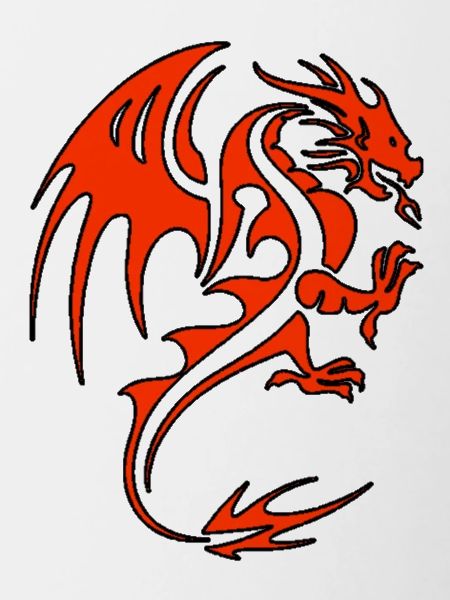 Red dragon