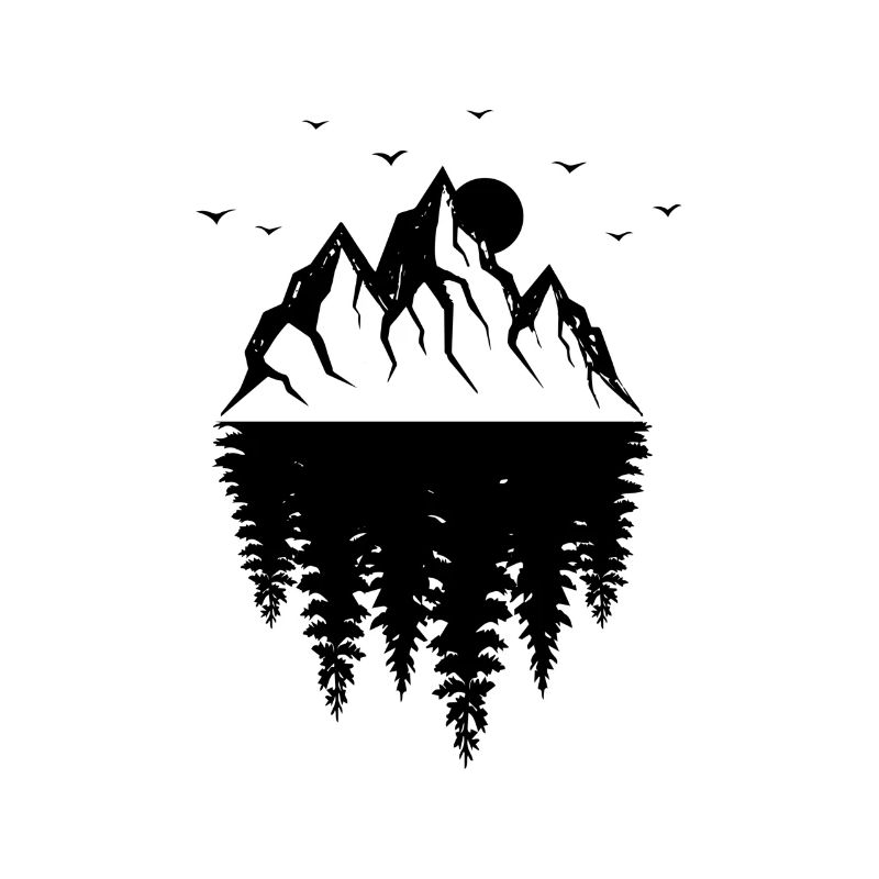 Berg und Wald