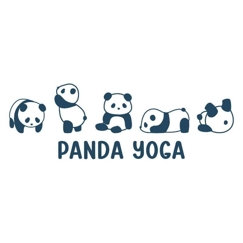Panda Cute China Bär Tier Spruch Geschenkidee