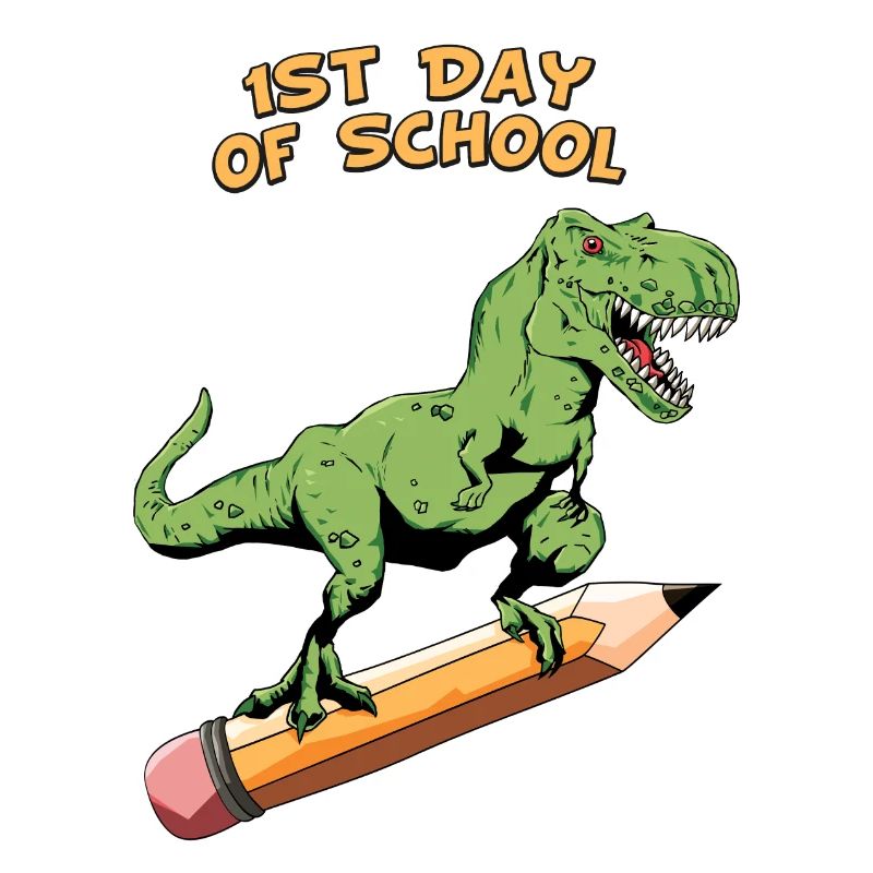 TRex 1er jour d'école