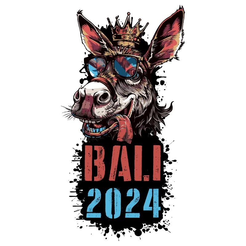 Bali 2024 Âne de vacances