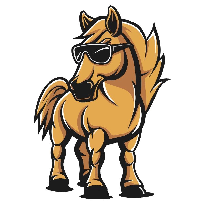 Pferd Cool Tier
