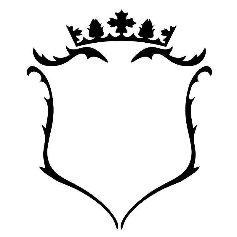 A crest with crown