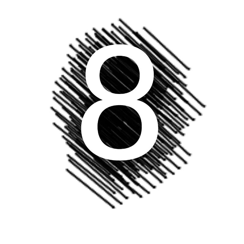 Number 8 eight