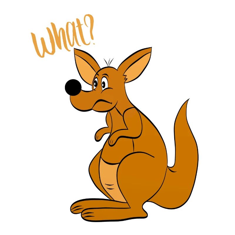 What? - What? kangaroo