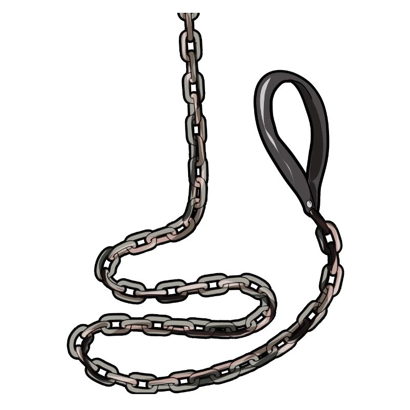 Collier collier devot O-Ring En Lin Esclave Sub