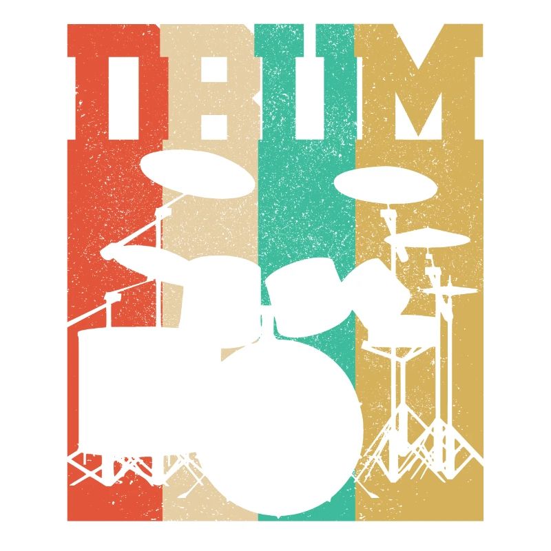 DRUM - Vintage Drum Drummer Gift