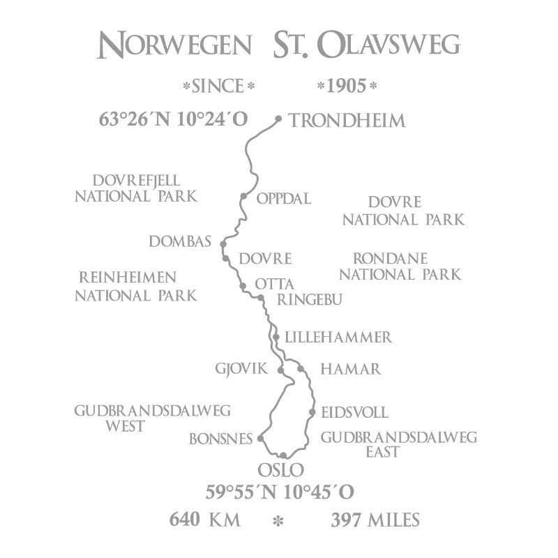 St. Olavsweg Norvège